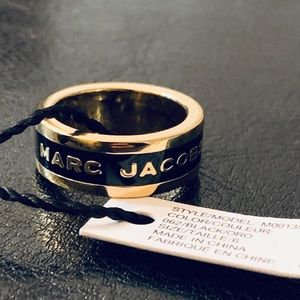 🖤🆕Marc Jacobs Logo Band Ring